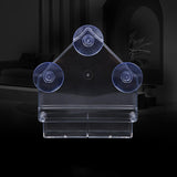 Maxbell Bird Feeder Window Hanger with Suction Cups Acrylic Feeder Food Dispenser