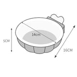 Maxbell Pet Feeding Bowl Hanging Dog Bowl Cat Bowl Removable Puppy Water Feeder Blue