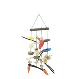 Maxbell Creative Wooden Bite Toy Biting for Small Animals Cockatiel Guinea Pigs