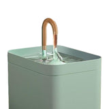 Maxbell Automatic Cat Water Fountain Water Dispenser Silent Drinking Water green