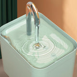 Maxbell Automatic Cat Water Fountain Water Dispenser Silent Drinking Water green