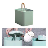 Maxbell Automatic Cat Water Fountain Water Dispenser Silent Drinking Water green