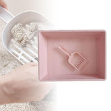 Maxbell Cat Litter Box Pet Litter Tray Toilet Litter Pan Kitty with Scoop