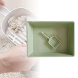 Maxbell Cat Litter Box Pet Litter Tray Toilet Litter Pan Kitty with Scoop