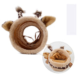 Maxbell Rabbit Tunnel Interactive Toy Collapsible Pet Folding for Hamster Kitten