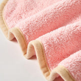 Maxbell Dog Bathrobe Drying Towel Microfibre Super Absorbent Grooming Accessory Pink 35cmx35cm