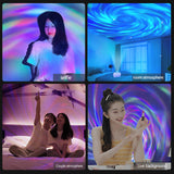 Maxbell LED Projector Lamp Night Light Remote Dimmable Lamp Dimming for Baby Room