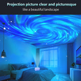Maxbell LED Projector Lamp Night Light Remote Dimmable Lamp Dimming for Baby Room