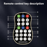 Maxbell LED Projector Lamp Night Light Remote Dimmable Lamp Dimming for Baby Room