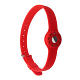 Maxbell Collar Holder Pet Dog Silicone Collar Soft Tear Resistant Red