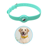 Maxbell Collar Holder Pet Dog Silicone Collar Soft Tear Resistant Olive Green