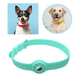 Maxbell Collar Holder Pet Dog Silicone Collar Soft Tear Resistant Olive Green