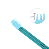 Maxbell Cat Eye Brush Comb Removing Mucus Tear Stain Remover Multipurpose Tool Blue