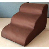 Maxbell Soft Pet Stairs Ramp Small Cats Puppy Anti Slip Dog Ladder Brown