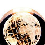 Maxbell Glass Ball Night Light 6cm Ornament for Christmas Birthday Bedside StyleF