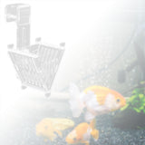 Maxbell Acrylic Fish Feeding Cup Feeding Tool Aquarium V Shape Cone Red Worm Feeder Hanging for Frozen