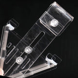 Maxbell Acrylic Fish Feeding Cup Feeding Tool Aquarium V Shape Cone Red Worm Feeder Hanging for Frozen