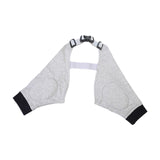 Maxbell Dog Knee Pads Leg Support Brace Adjustable Dogs Leg Brace Wound Heals S Gray