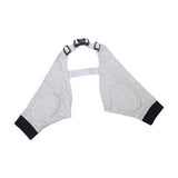 Maxbell Dog Knee Pads Leg Support Brace Adjustable Dogs Leg Brace Wound Heals L Gray