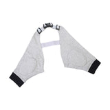 Maxbell Dog Knee Pads Leg Support Brace Adjustable Dogs Leg Brace Wound Heals L Gray