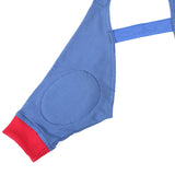 Maxbell Dog Knee Pads Leg Support Brace Adjustable Dogs Leg Brace Wound Heals S Blue