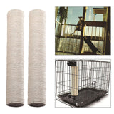 Maxbell Cotton Rope Scratching Post Replacement Parts Dia 2.75in for Pet 25cm Height