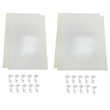 Maxbell 2x Cat Scratcher Deterrent Couch Corner Furniture Protector Sticker 20cmx45cm