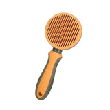 Maxbell Pet Hair Remover Cat Comb Grooming Massage Cleaning Brush for Dog Rabbit Orange