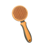 Maxbell Pet Hair Remover Cat Comb Grooming Massage Cleaning Brush for Dog Rabbit Orange