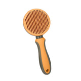 Maxbell Pet Hair Remover Cat Comb Grooming Massage Cleaning Brush for Dog Rabbit Orange