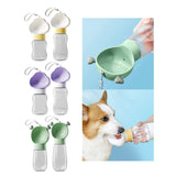 Maxbell Portable Dog Travel Water Bottle, Dog Kettle, Water Bowl for Dogs 350ml White