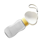 Maxbell Portable Dog Travel Water Bottle, Dog Kettle, Water Bowl for Dogs 600ml White