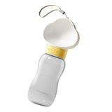 Maxbell Portable Dog Travel Water Bottle, Dog Kettle, Water Bowl for Dogs 600ml White