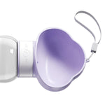 Maxbell Portable Dog Travel Water Bottle, Dog Kettle, Water Bowl for Dogs 600ml Purple