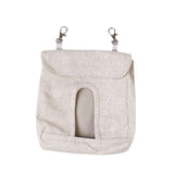 Maxbell Cute Hay Feeder Bag Hanging Pouch Washable Portable Bunny Reusable for Cage S