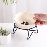 Maxbell Elevated Raised Bowls Stand Kitten Food Dispenser Pet Food Feeder Holder 12.5cmx6cm Single