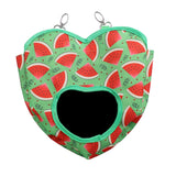 Maxbell Rabbit Guinea Pig Hay Feeder Hanging Pets Hay Feeder Storage Bag watermelon
