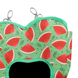 Maxbell Rabbit Guinea Pig Hay Feeder Hanging Pets Hay Feeder Storage Bag watermelon