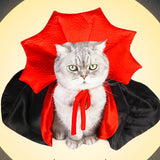 Maxbell Cat Halloween Pet Costumes Adjustable Harness Clothing Cape for Cosplay