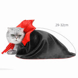 Maxbell Cat Halloween Pet Costumes Adjustable Harness Clothing Cape for Cosplay