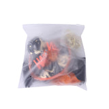 Maxbell Halloween Pet Cosplay Outfit Adjustable Harness Outfit 4Pcs for Cosplay