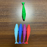 Maxbell Kitten Toothbrush Catnip Toy Chew Toy Durable Rubber for Pet Interactive Toy Red