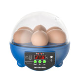 Maxbell USB 6 Eggs Incubator Automatic Egg Turner Hatching Eggs for Birds Goose Eggs Blue