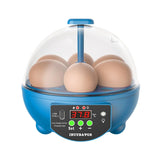 Maxbell Egg Incubator Manual Egg Turner Temperature Control for Pigeon Goose Eggs Blue