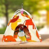 Maxbell Canvas Nest Bird House Parrot Hut Budgie Toy Macaw Bed Hanging Tent Hammock Lion