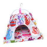 Maxbell Canvas Nest Bird House Parrot Hut Budgie Toy Macaw Bed Hanging Tent Hammock Cat