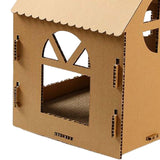Maxbell Pet Cat Scratcher Pad House Scratching Board Interactive Toy for Kitten