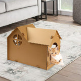 Maxbell Pet Cat Scratcher Pad House Scratching Board Interactive Toy for Kitten