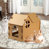 Maxbell Pet Cat Scratcher Pad House Scratching Board Interactive Toy for Kitten