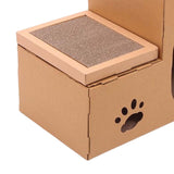 Maxbell Cat Scratcher Pad Bed Scratching Board Double Layer Corrugated Paper Folding